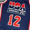 001rare Basketball Jersey Men Youth women Vintage usa 1992 J.Stockton High School Size S-5XL custom any name or number