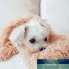 Kennels Pens Pet Dog Cat Warm Soft Long Plush Sleep Manta Mat Bed Nest Pad Cojín