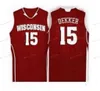 Nik1 Stitched Custom 4 Carter Higginbottom 12 Trevor Anderson 13 Tai Strickland Wisconsin Badgers College Uomo Donna Youth Jersey