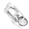 Stainless Steel Multifunctional Opener Keychain Pendant Ruler Outer Hexagon Keychain Outdoor Bottler Opener Waist Hanging RRE12812