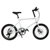 20 Zoll 8-Gang Mini 451 Rennrad Fahrräder Aluminiumlegierung Ultraleichtes Fahrrad mit variabler Geschwindigkeit Tragbare Erwachsene Rennräder für Erwachsene