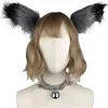 NXY SM Bondage Cute Cat Ears Bell Headbands Faux Fox Ogon Butt Neck Collar Set Cosplay Dorosłych Akcesoria Seksowe Seksowne Zabawki Dla Kobiety Prezent 1223