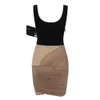 Ocstrade Mesh Bandage Klänning Ankomst Sexig Bodycon Summer Women Night Club Party Födelsedag Outfit 210527