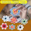 Ny 3d Fidget Hand Spinner Gyro Anti Stress Running Cartoon Anime Karaktär Comic Pattern Roterande Fingertip Spinning Toys CJ29