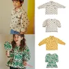 Camicie per bambini L D New Autumn Boys Girls Cute Print Camicie a maniche lunghe Top Baby Child Fashion Clothes 210306