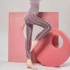 Leggings sportivi ad alta elasticità senza cuciture Collant Mesh traspirante Lavaggio fitness Pantaloni da yoga sexy Abbigliamento da palestra Corsa