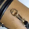 5A Luxury Women's Bag Rich Barrel äkta läder Klassiska läsglasögon Handväska Borsess Cannes Petit Noe Styling Angled Barrel With Box