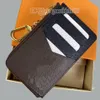 Women Zipper Wallets Credit Card Holder Black Genuine Leather Empreint Logos Embossed Coin Purse Pouch Portefeuille Top 10a Mirror Quality Men Envelope Wallet