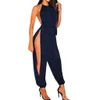 여성 Jumpsuit 패션 섹시한 순수한 색상 캐미솔 민소매 unibleing jumpsuit rompers womens jumpsuit 여름 8 월 8 일 210317