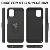 Hybrid Kickstand Ring Case Cases for Motorola Moto Edge 2021 20 Lite G Pure G50 G60 E7 Power E7i Holder Cover