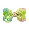 Niemowlę dziewczyna Hairpin 20 Design Stereoskopowe Cekiny Bow Hair Cisku Dzieci Naklejki Naklejki Baby Headbands Girls Barrettes 408 U2