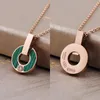 New style men and women pendant necklaces fashion designer design stainless steel necklace Valentine039s day gifts for woman8652590