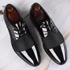 Grande tamanho homens vestido sapatos de qualidade homens sapatos formais homens negócios oxford sapatos casamento casamento pontudo 38-48