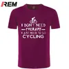 REM arrivée hommes été mode t-shirts Biker Cycle imprimé o-cou T-shirts hommes à manches courtes t-shirts 210722