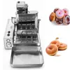 2021 fábrica direta de aço inoxidável preço mini máquina de donut | donut fazendo máquina | fritura de donut220v / 110V