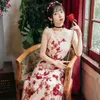 Arrival Runway High Quality Women's Vintage Elegant Butterfly Embroidery Mesh Lace French Sweet Dress Vestido Robe 210529