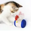 Chat jouets chats gobelet jouet dessin animé poussin forme appelant grincement USB charge infrarouge lumière taquin interactif