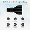 3 in 1 USB Car Charger fast Charging type C QC 3.0 Fast PD usbc Chargers Adapter for iPhone 13 12 Pro Max 11 X 8 7 Plus and Samsung S21 S20 S10 Note Smart Phones