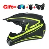 Motosiklet Kaskları Off Road Kask Motokros ATV Kir Bisiklet Yokuş Aşağı DH Yarışı Kid DOT