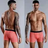 6Pcs Men Boxer Men's Panties Underwear Male Underpants Sexy Boxershorts Homme Boxer Shorts Clavin Underware Luxury Trunks Slip H1214