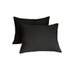 Bonnoy 1 st-lakensets King Black Matras Cover Effen kleur op een elastische band enkele maat S voor volwassen 2111110