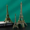 Retro Paris Tower Living Room Wine Cabinet Desktop Room Heminredning Ornaments Staty av Liberty Crafts Födelsedagspresent 210811