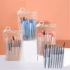 Groothandel 8pcs / set make-upborstels met een aparte tas mengen Oogschaduw Foundation Facial Make Up Brush Kit