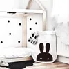 Cartoon Design Dirty Laundry Basket Waterproof Clothes Storage Foot Kids Toys Waste Bin Organizer Clean 210609