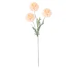 Dekorativa blommor kransar konstgjorda krysantemum boll blomma bukett simulering blommig dekor för höst bröllop dekoration falsk