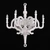 Ecolight Modern Wood Chandeliers 5 or 6 Lights E14 White or Black Painting Living Chandelier Light Lamp Lighting336L