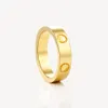 Anelli per matrimoni amanti in acciaio inossidabile Donna uomini 18k Gold Plasso Ricevi per donne Regalo per sempre Amore Accessorio natalizio7615653