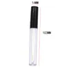 High Quality 50pcs/lot 3ml Plastic Lip Gloss Tube Small Lipstick Tube with Leakproof Inner Sample Cosmetic Container DIY T200819