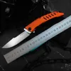 Hochwertiges neues R7 Flipper-Klappmesser, D2-Satin-Drop-Point-Klinge, G10 + Luftfahrt-Aluminium-Griff, Kugellager, schnell zu öffnende Messer, 4 Grifffarben