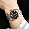 Benyar мужские часы верхний бренд роскошные механические автоматические часы мужские 100 м водонепроницаемые спортивные часы светящиеся нержавеющие часы 210804