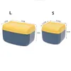 Toilet Paper Holders Waterproof Box Plastic Towels Holder Wall Mounted Bathroom Storage Case Home Roll Free Punching