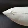 Siyah Tuval Yastık Kapak 16x16 inç Doğal Tuval Yastık Kılıfı Beyaz Pamuk Yastık Kılıfı Boş Yastık Kapak Için DIY Baskı