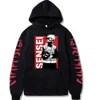 Aanval op Titan Hoodie Sensei Kakashi Hoodie Unisex Hoodies Sweatshirts Truien 210728