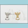 Openers Keuken Gereedschap Keuken, Dining Bar Thuis Tuin Angel Baby Flesopener Guardian Design Crystal Cap Bronze Huwelijksgeschenken voor gasten