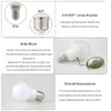 E27 E14 Lampy żarówki LED 3W 6W 12W Incondessistbulb Lampada Light AC 220 V Bombilla Spotlight dla krytych oświetlenia zewnętrznego zimny biały