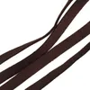 Wholesale cinturón de cuero de 10 mm plano IMITE IMITE PU cables de gamuza suave de caramelo Piezas de joyería roja para bricolaje Llaveros Bangle Collares de perro Moda 40m