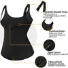 Women's Shapers Neoprene Body Shaper Sauna Sweat Vest For Women Waist Trainer Corset Trimmer With Belt Weight Loss Faja Shapewear