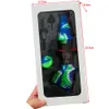 Hookahs Glass Nector Collector 2 in 1 Premium Tobacco Bag Set Wax Container Siliconen Bong met Quartz Nail Opslag Jar