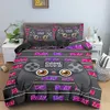 Gamepad Bedding Set Queen Size Duvet Cover Creative Black Comforter Bed 2/3pcs Home Textile 210615