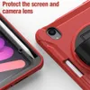 3in1 KickStand Impact Rugged Heavy Duty TPU + Custodia ibrida per PC per ipad mini 6 5 4 3 2 1 SAMSUNG T220 T290 T307