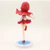 Japon Anime Re: la vie dans un monde différent de zéro Ram Figure chapeau rouge Rem figurine à collectionner décoration modèle jouet C0220