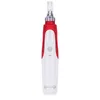 Electric Derma Pen Stamp Auto Microneedle Dermapen Cordless DP01 per la terapia della pelle anti-età con 6 cartucce a 12 aghi