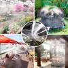 Water Sprinklers Misting Cooling System Kit Greenhouse Outdoor Garden Patio Watering Irrigation Mister Line For Plant 5m - 20m
