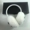 Cache-oreilles en velours de lapin pour femme, marque classique, à la mode, chaud et en peluche, 217Y