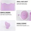 Portable Face Cleanser Shower Bath Toilet Supplies Shampoo Manual Foam Maker Bubble Foamer Device Cleansing Foaming Makeup Tool WH0483