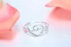 Lutaku Treble Clef Sieraden Charm Music Lover Gift Knuckle Ring Minimalistische Muziek Opmerking Ringen Minimalistische Hipster G1125